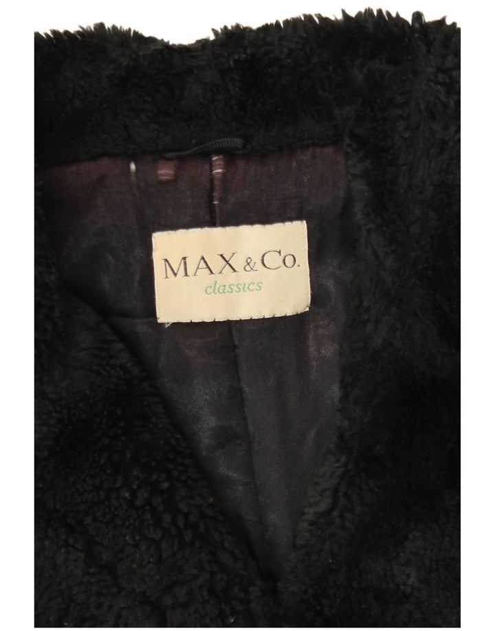Damski płaszcz wiatrówka Max & Co. UK 12, średni czarny