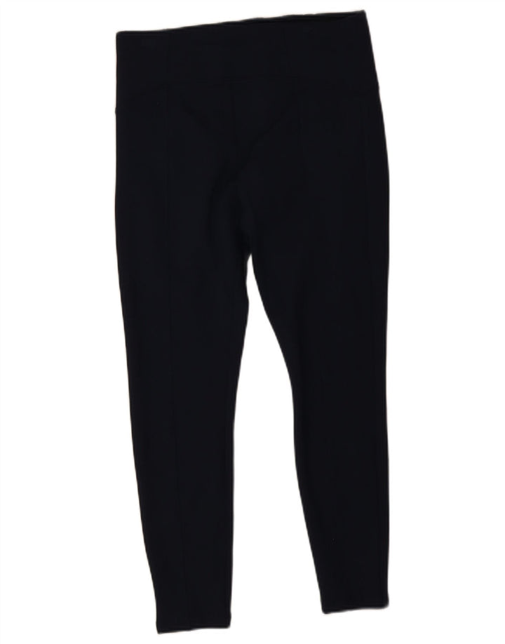 Damskie legginsy Marks & Spencer UK 12, średni granatowy, wiskoza