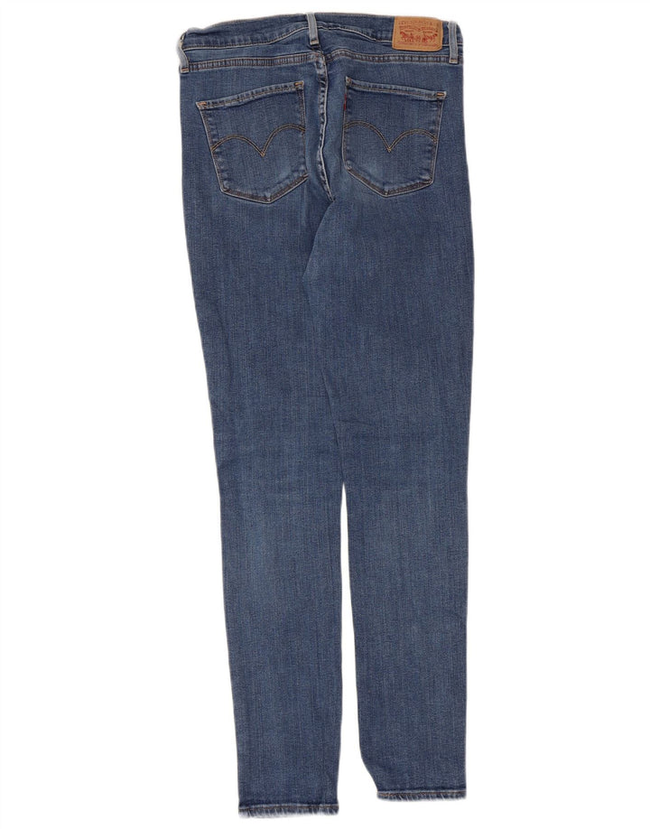 Damskie jeansy Levi's Skinny W30 L30 Niebieskie bawełniane