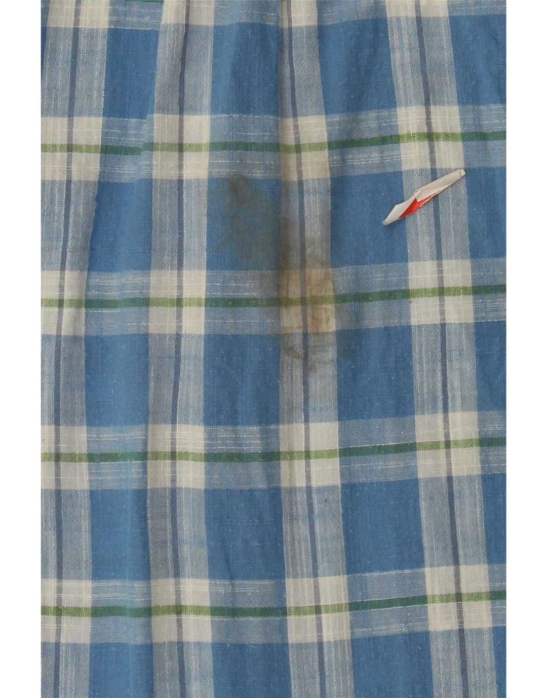 Koszula męska z krótkim rękawem Wrangler 2XL, bawełniana niebieska kratka