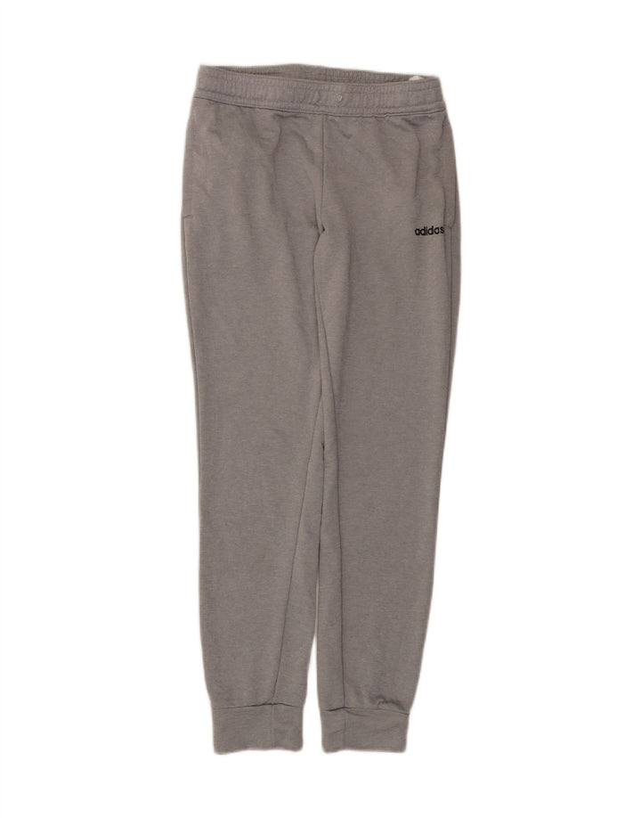 Damskie spodnie dresowe Adidas Joggers UK 8/10 Mały szary poliester