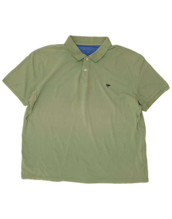 Męska koszulka polo Fynch Hatton 2XL, zielona bawełna