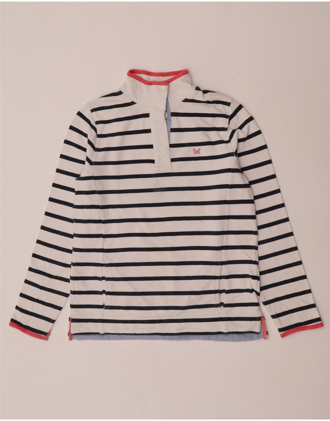 Damska bluza Crew Clothing Sweter UK 10 w małe białe paski