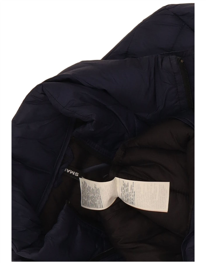 Męska ocieplana kurtka Superdry UK 36, mała, granatowa, nylonowa