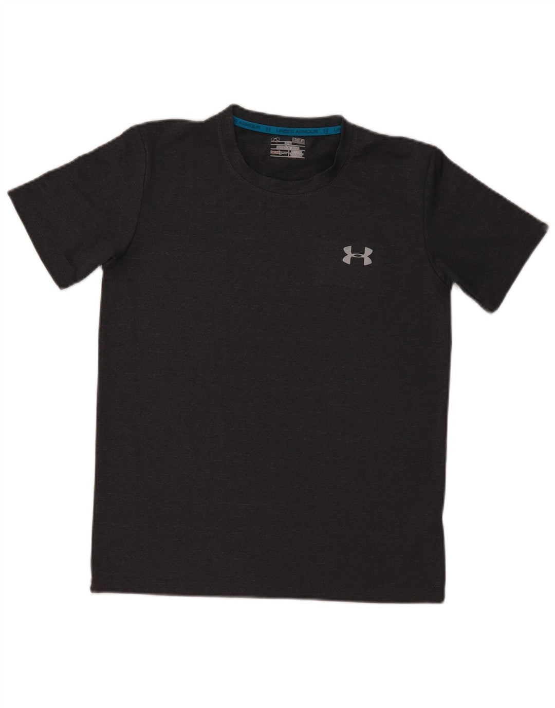 Męska koszulka t-shirt UNDER ARMOUR Heat Gear, średnioszara, poliestrowa