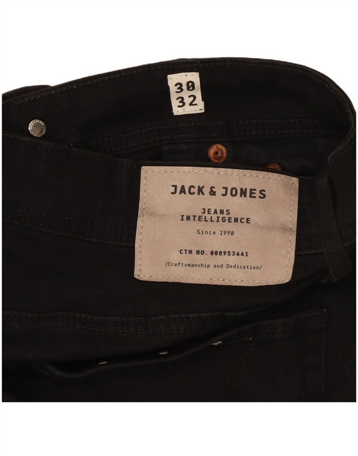 Jack & Jones Męskie Tim W30 L32 Czarna bawełna
