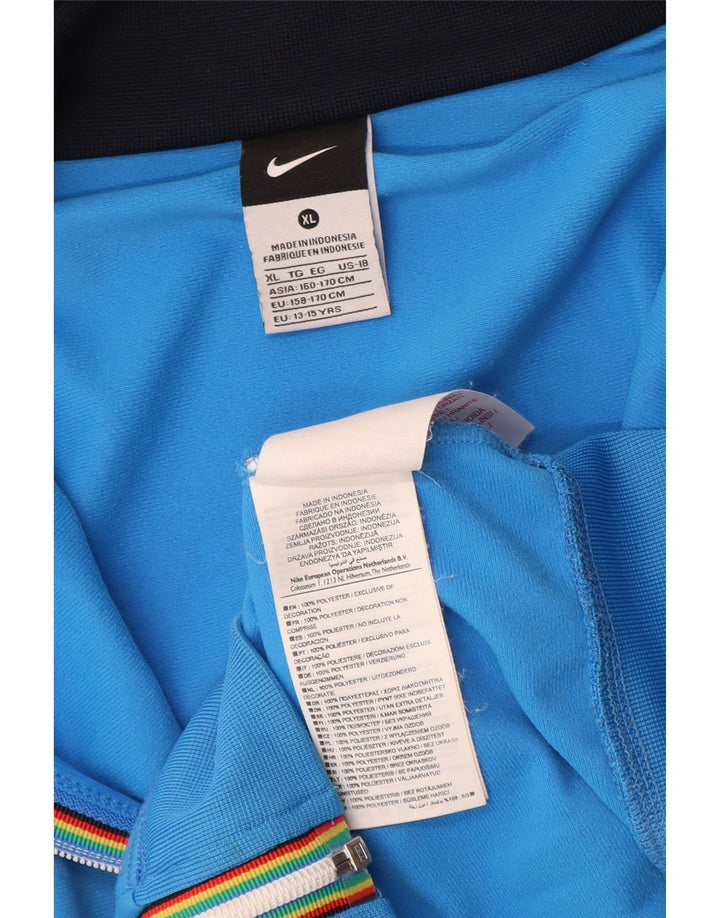 Chłopięca kurtka dresowa Nike Graphic 13-14 lat XL, niebieska, poliester