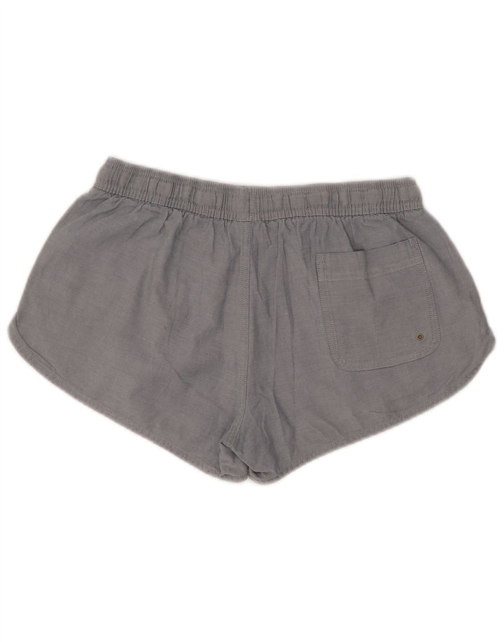 Damskie spodenki na co dzień Nike, małe, W27, szare, bawełniane