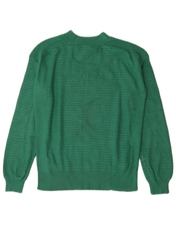 Marks & Spencer Damski sweter oversize z golfem UK 6 XS Zielony