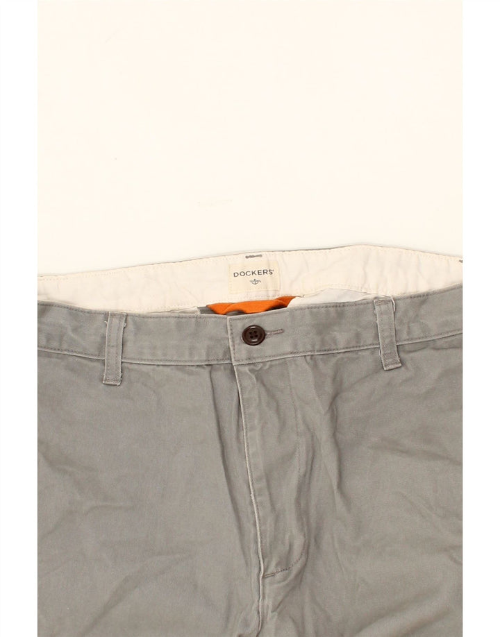 DOCKERS Mens Cargo Shorts W34 Large Grey Cotton Vintage Dockers and Second-Hand Dockers from Messina Hembry 