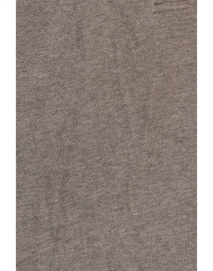 Męska koszulka polo z długim rękawem KAPPA, duża, szara