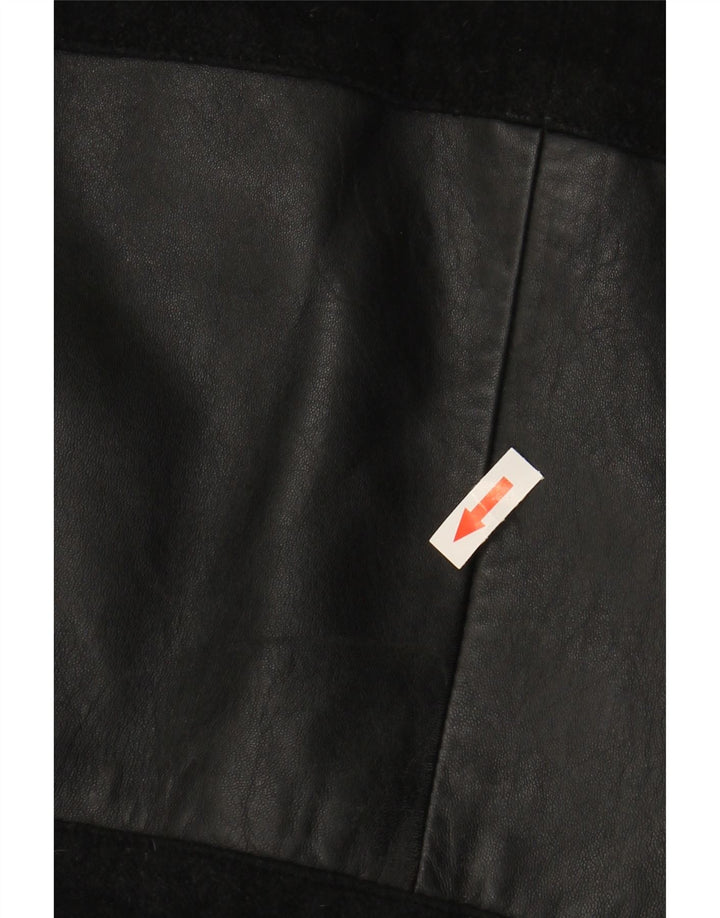 Damska kurtka zamszowa VINTAGE IT 48 XL czarna