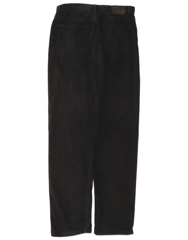 Męskie proste dżinsy CALVIN KLEIN W32 L32, czarne, bawełniane