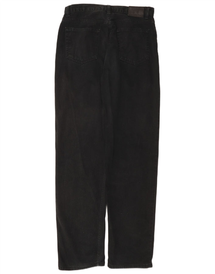 Męskie proste dżinsy CALVIN KLEIN W32 L32, czarne, bawełniane