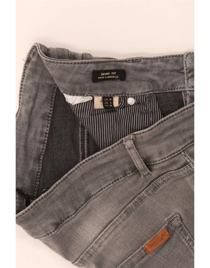 Damskie jeansy Skinny Massimo Dutti EU 38 Medium W28 L29 Szare