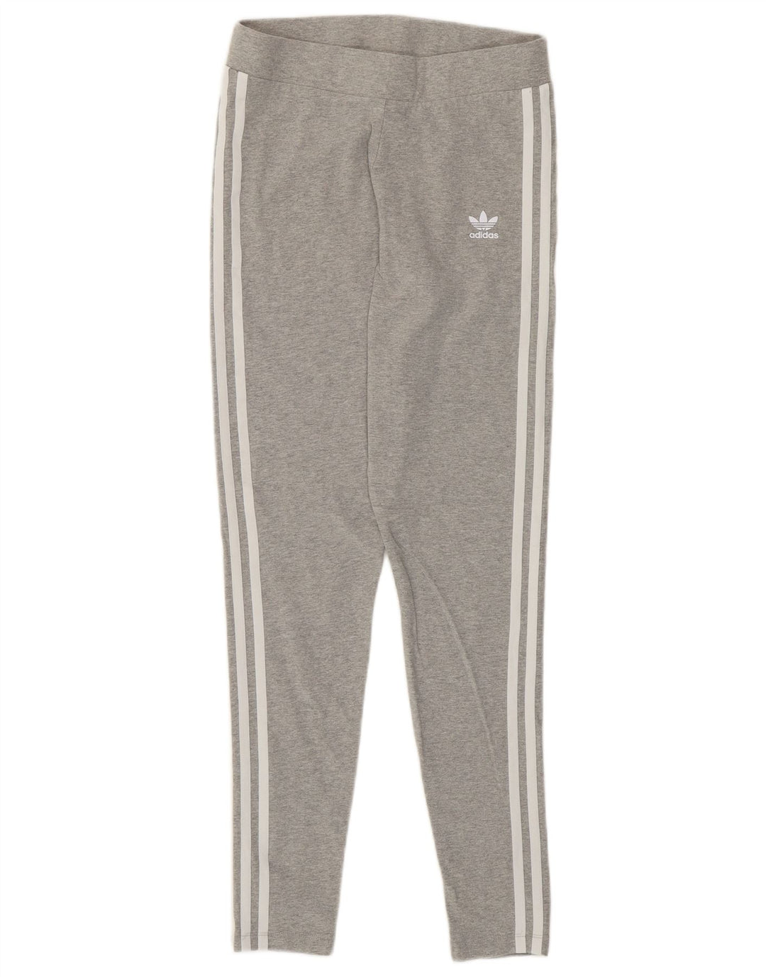Legginsy Damskie Adidas UK 10 Małe Szare Bawełniane