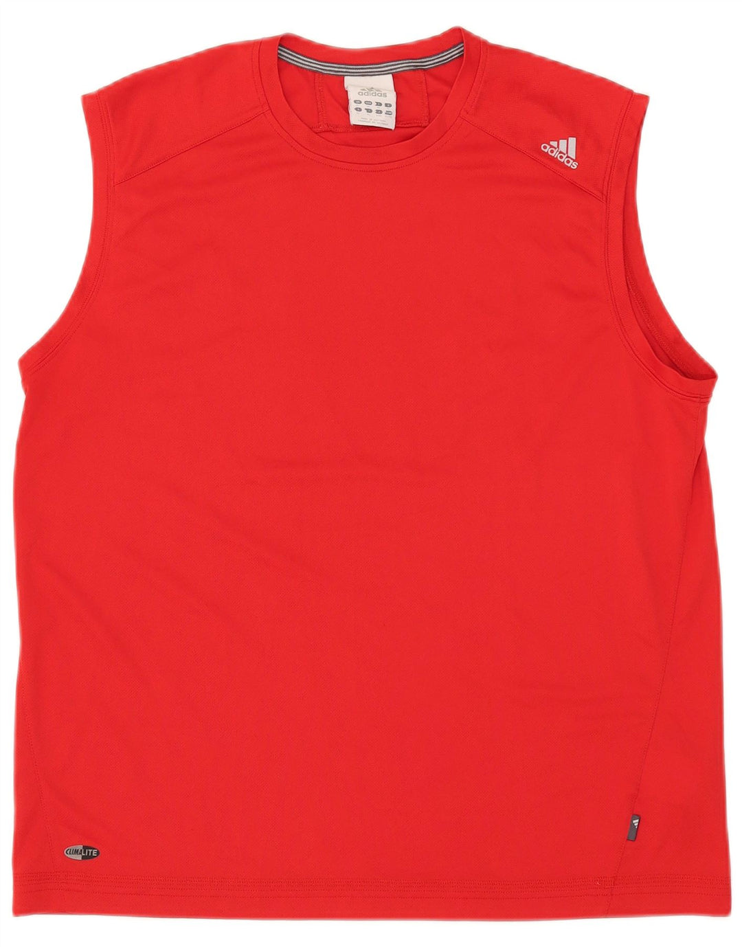 Damska kamizelka Adidas Climalite Top UK 18 XL Czerwony Poliester