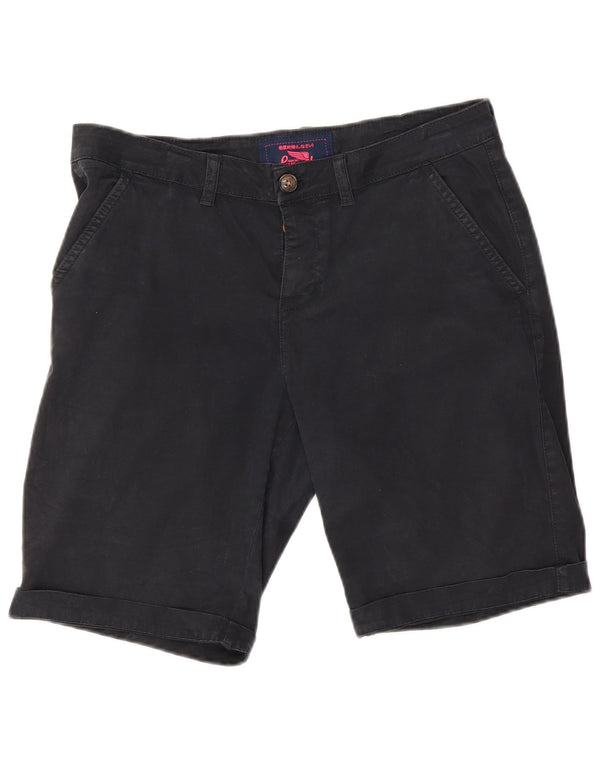Damskie spodenki Chino Superdry Medium W30, granatowa, bawełniana