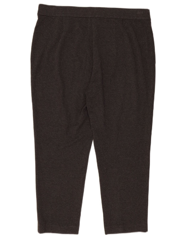 Spodnie damskie Marks & Spencer UK 18 XL W36 L25 Szare pepitka