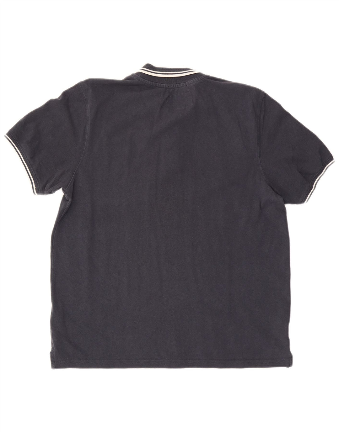 Męska koszulka polo Jack Wills o klasycznym kroju, duża, granatowa, bawełniana