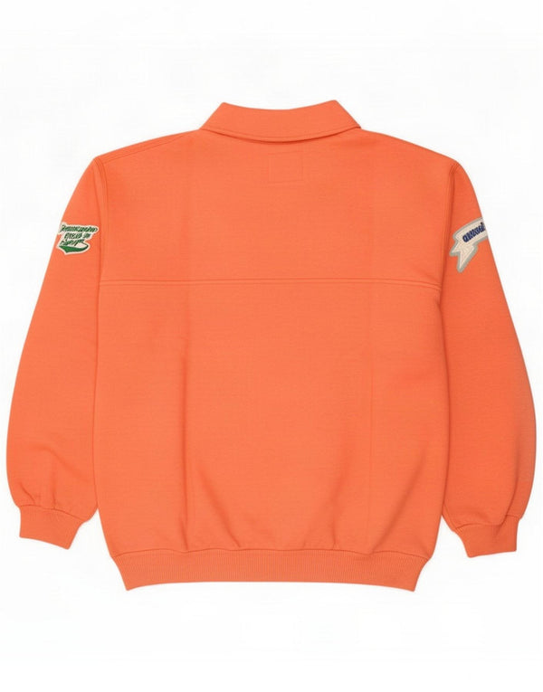 Męska bluza z grafiką polo Americanino, duża, różowa, bawełniana
