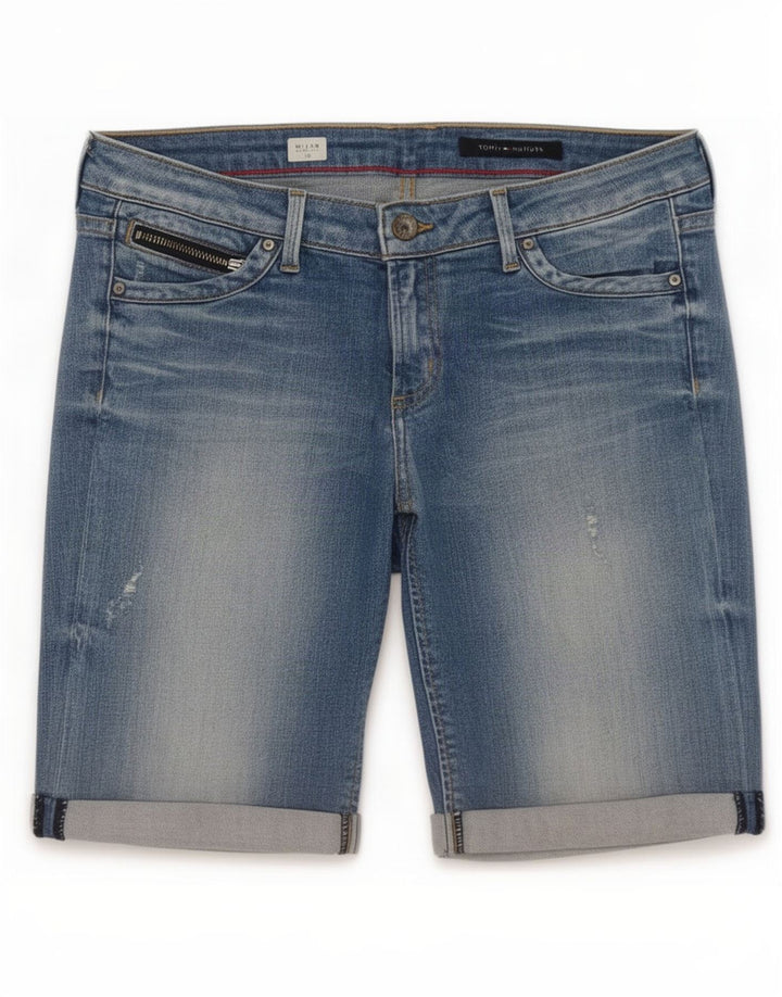 Damskie spodenki jeansowe Tommy Hilfiger Milan Distressed Medium W30 Blue