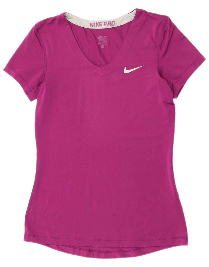Damska koszulka Nike Dri Fit Top UK 12, średni fiolet, poliester