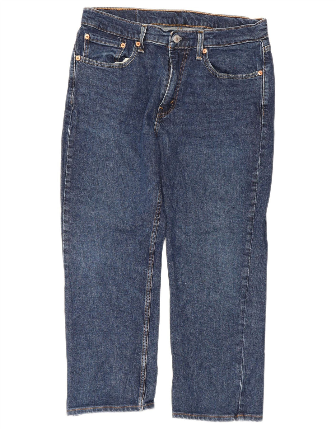 Męskie jeansy Levi's 514 Straight W33 L23 Niebieskie bawełniane