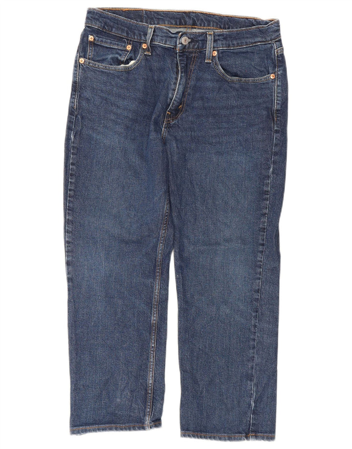 Męskie jeansy Levi's 514 Straight W33 L23 Niebieskie bawełniane