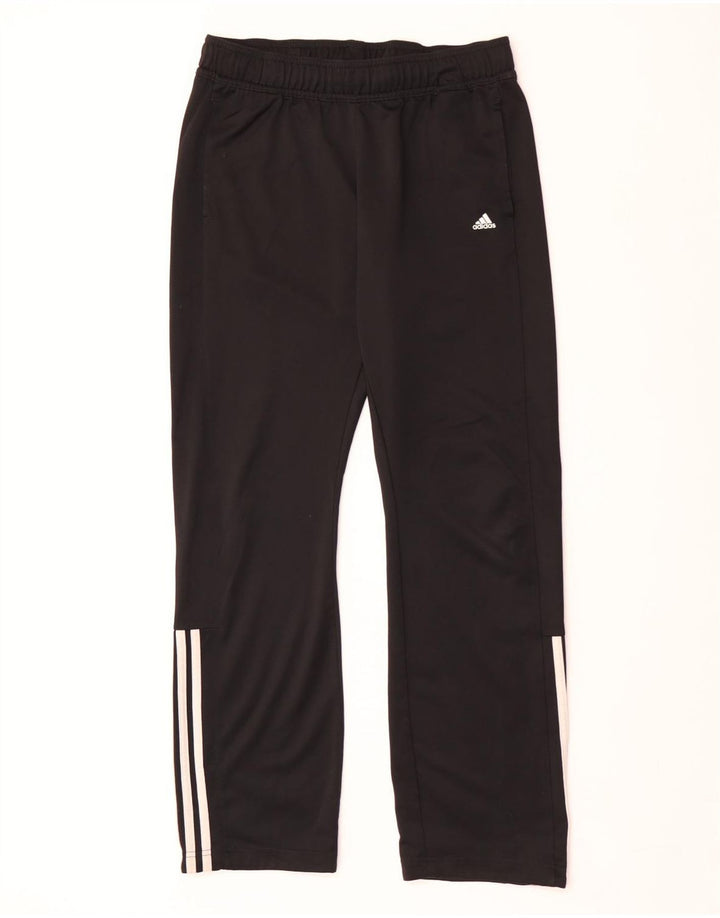 Damskie spodnie dresowe Adidas UK 12/14 Średni czarny poliester