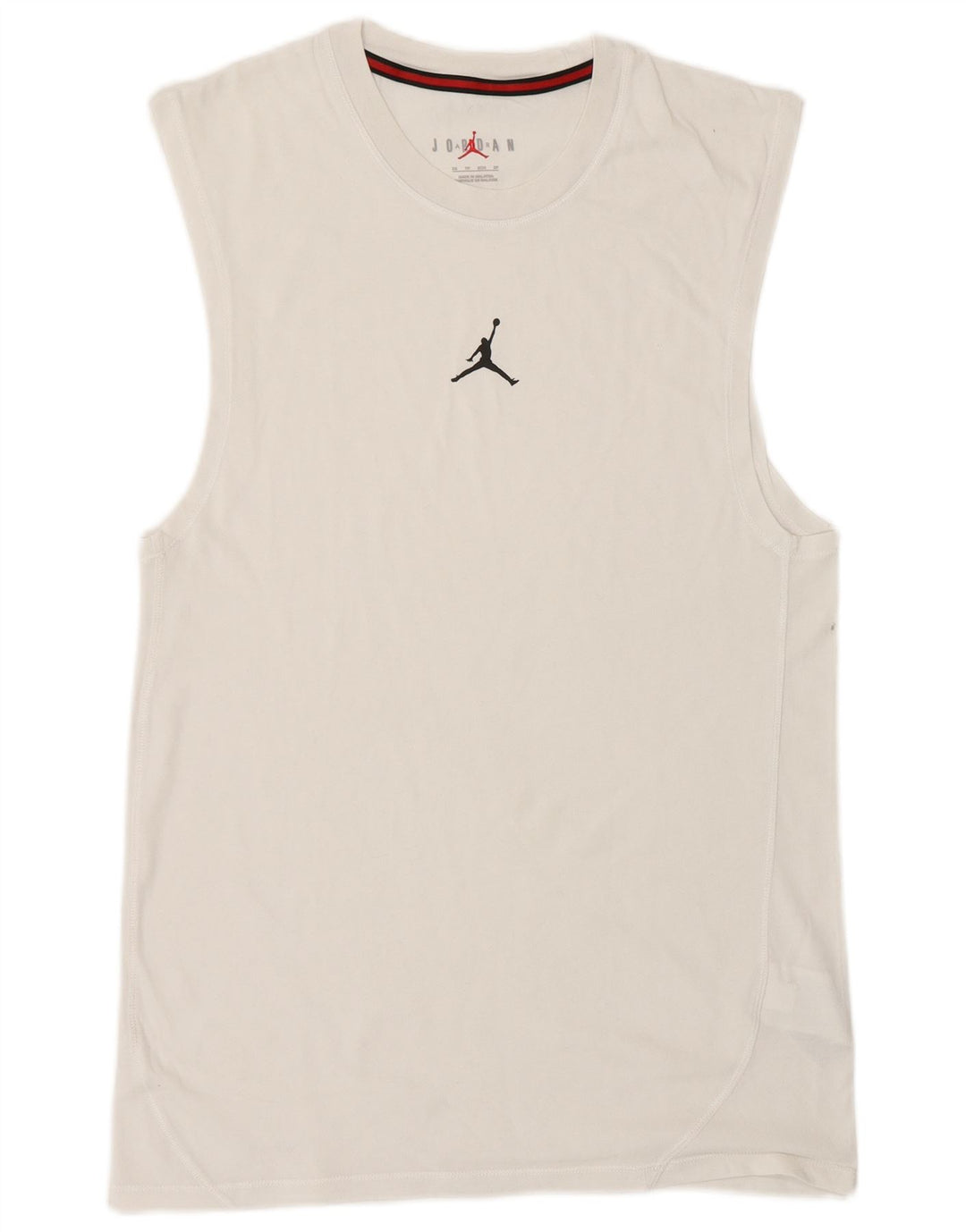 Męska kamizelka Jordan XS, biała, bawełniana