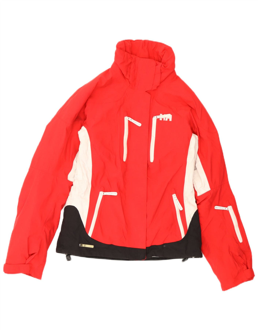 Damska kurtka narciarska Helly Hansen UK 6 XS, poliester w kolorze czerwonym