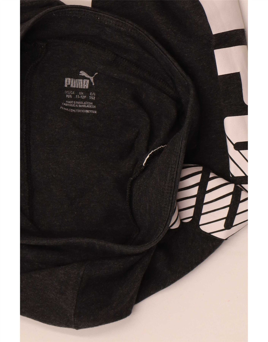 Dziewczęce legginsy z grafiką Puma 11-12 lat, szare
