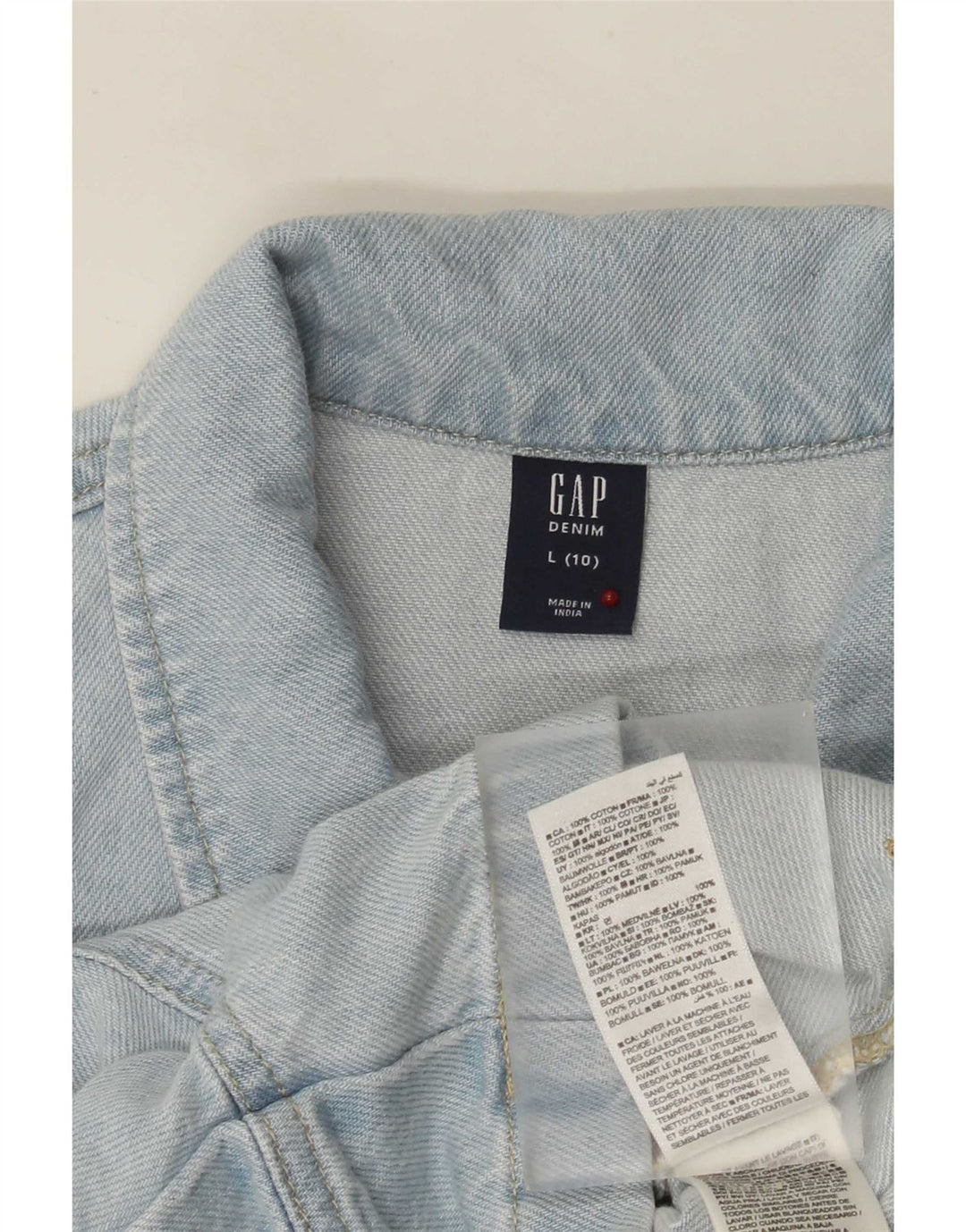 Kombinezon dziewczęcy Gap Denim 9-10 lat, duży, niebieski, bawełniany