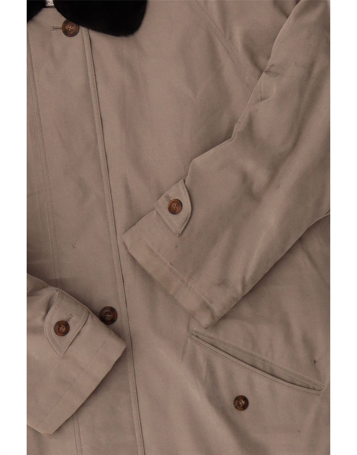 ST. BERNARD Płaszcz damski UK 20 2XL Szary poliester z blokami kolorów