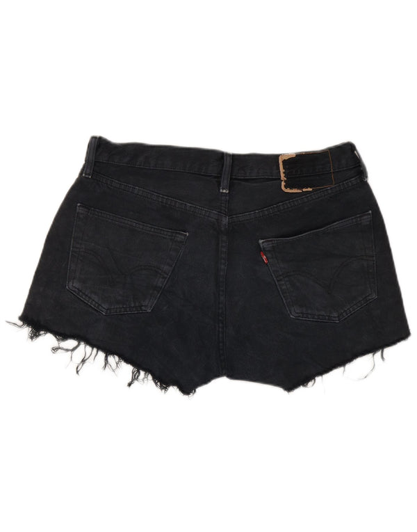 Damskie spodenki jeansowe Levi's W33 Średni granatowy, bawełniany