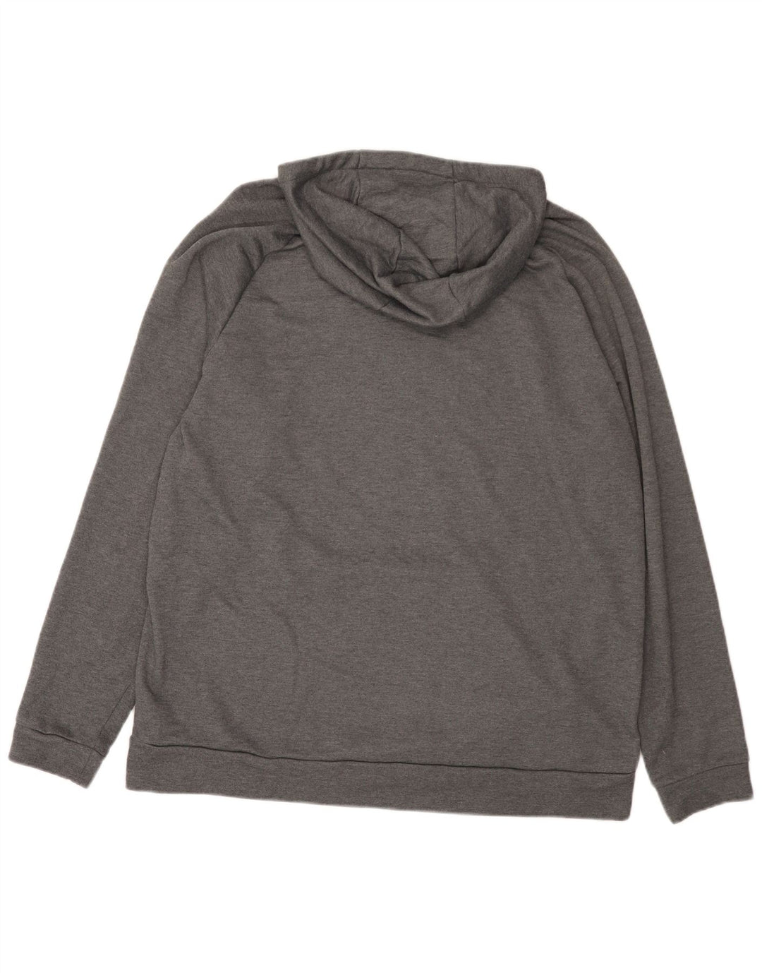 Męska bluza z kapturem Nike Dri Fit Graphic XL, szary poliester