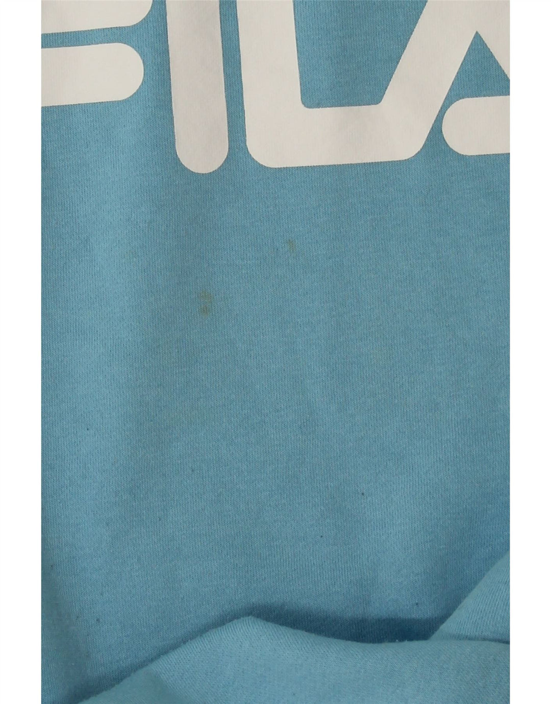 Męska bluza z grafiką Fila, sweter XS, niebieski poliester