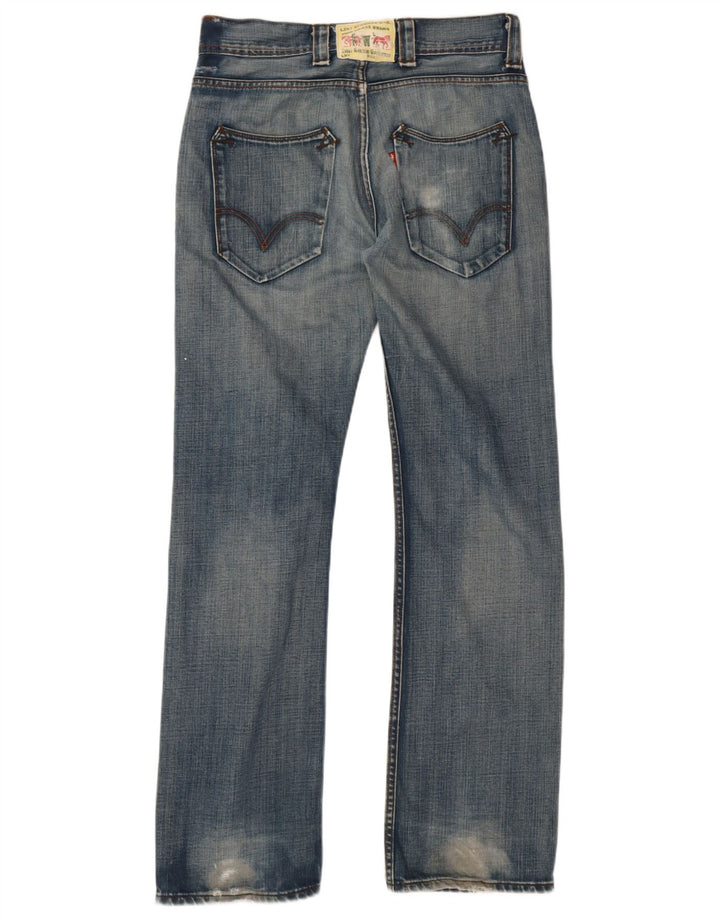 Damskie proste dżinsy Levi's W32 L33 Niebieskie