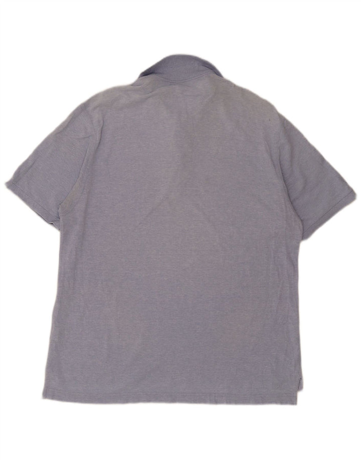 Męska koszulka polo Invicta 2XL, niebieska, bawełniana