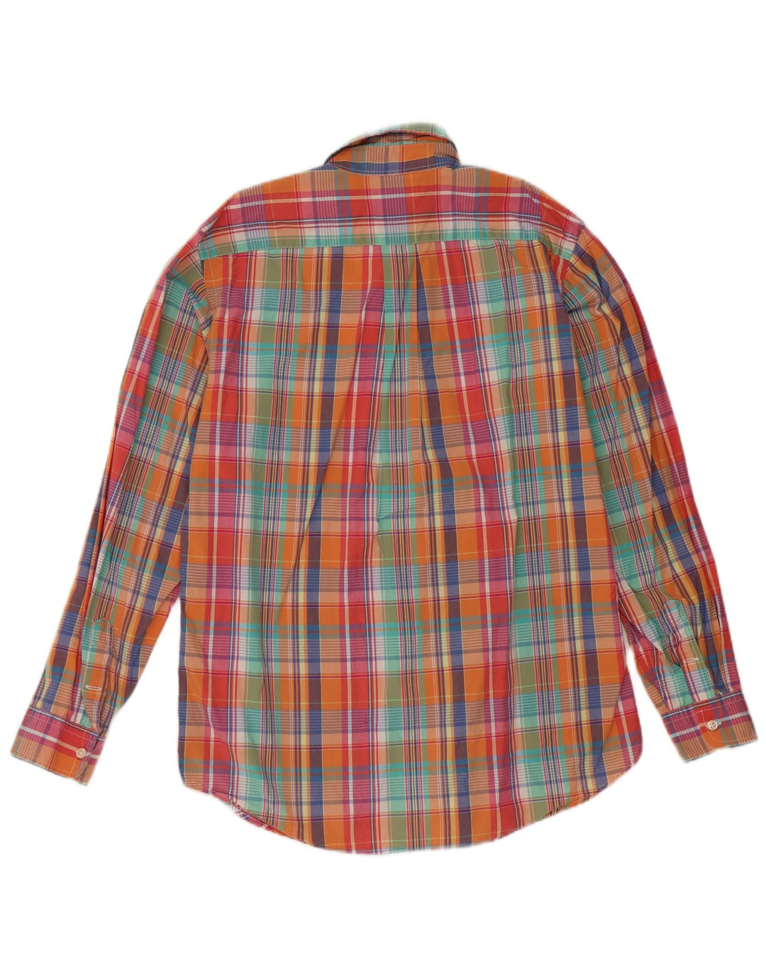 RALPH LAUREN Koszula chłopięca 15-16 lat XL, bawełniana w wielobarwną kratkę
