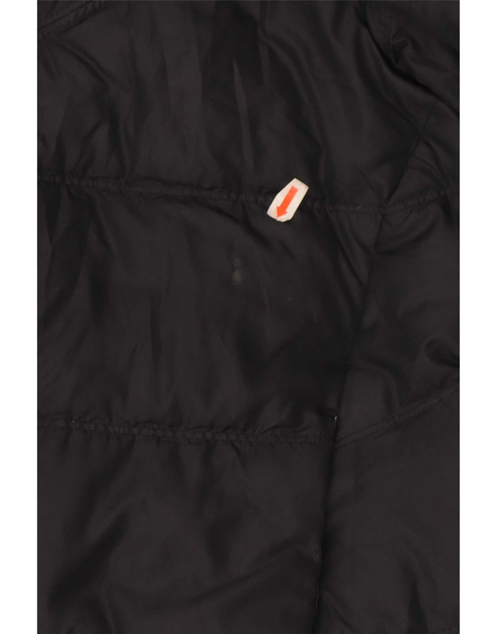 Damska, dwustronna, oversize'owa, wyściełana kurtka z kapturem Nike UK 6 XS, czarna