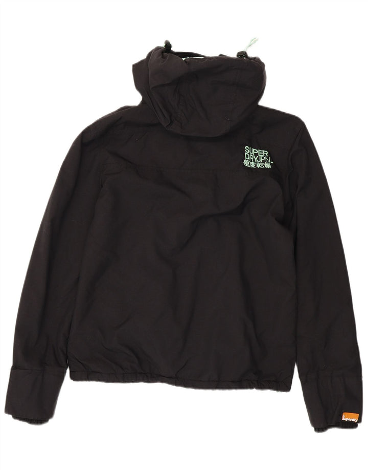 SUPERDRY Damska kurtka wiatrówka The Windcheater UK 14, średnia czarna
