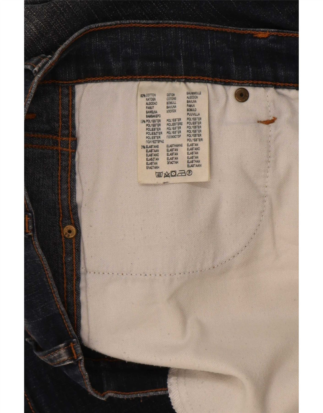 Jeansy męskie Wrangler Bootcut W34 L32 Granatowe, bawełniane
