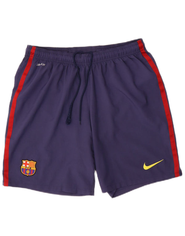 Męskie spodenki sportowe Nike Barcelona XL, granatowe, poliestrowe