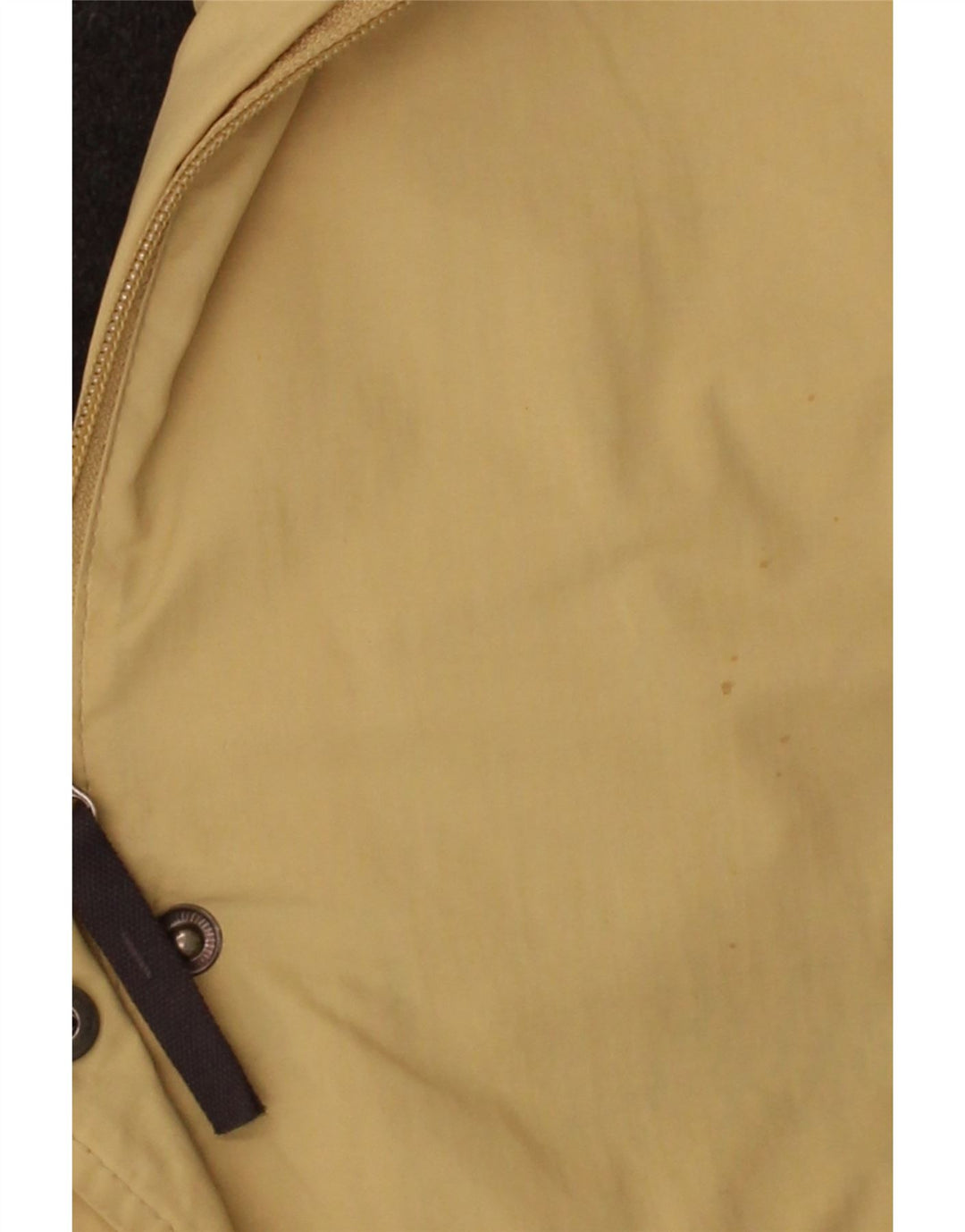 K-WAY Mens Windbreaker Jacket UK 40 Large Beige Polyester