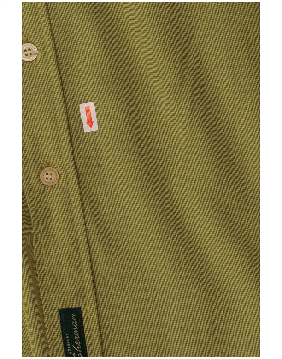 Koszula męska BEN SHERMAN XL, zielona pepitka