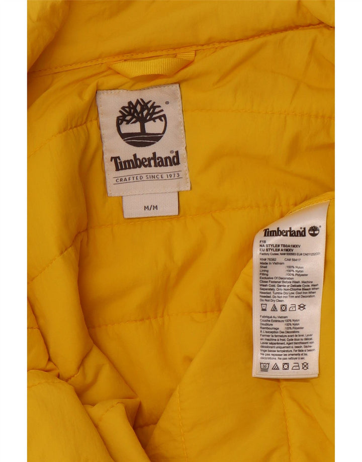 Męska ocieplana kurtka TIMBERLAND UK 38 Średni żółty nylon