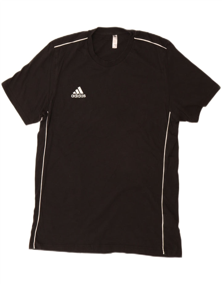 T-shirt męski ADIDAS, duży, czarny, bawełniany