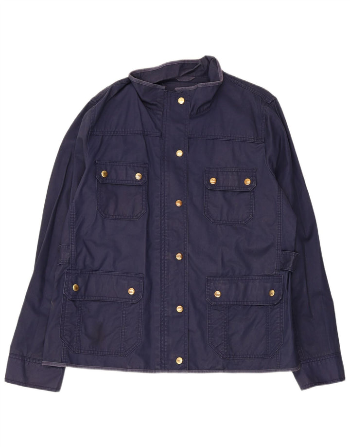 Kurtka damska J. Crew UK 18 XL, granatowa, bawełniana